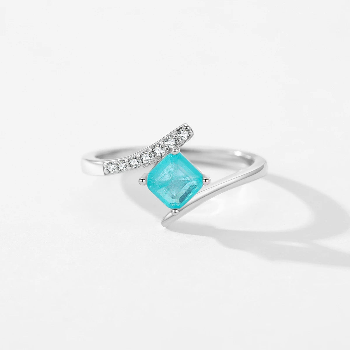 Women’s Turquoise Stone Ring in 925 Sterling Silver