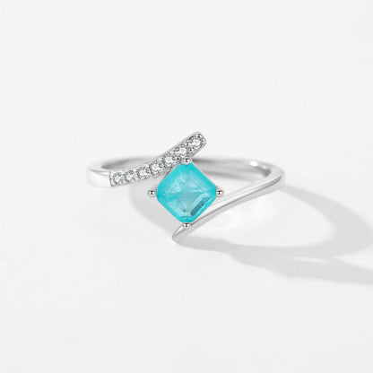 Women’s Turquoise Stone Ring in 925 Sterling Silver
