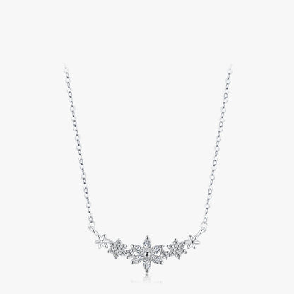Women’s Star Necklace in 925 Sterling Silver
