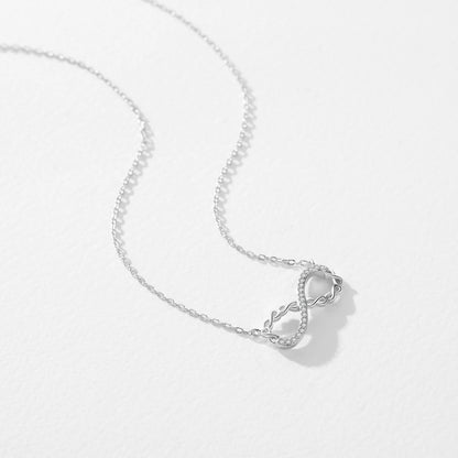 Women’s Infinity Necklace in 925 Sterling Silver