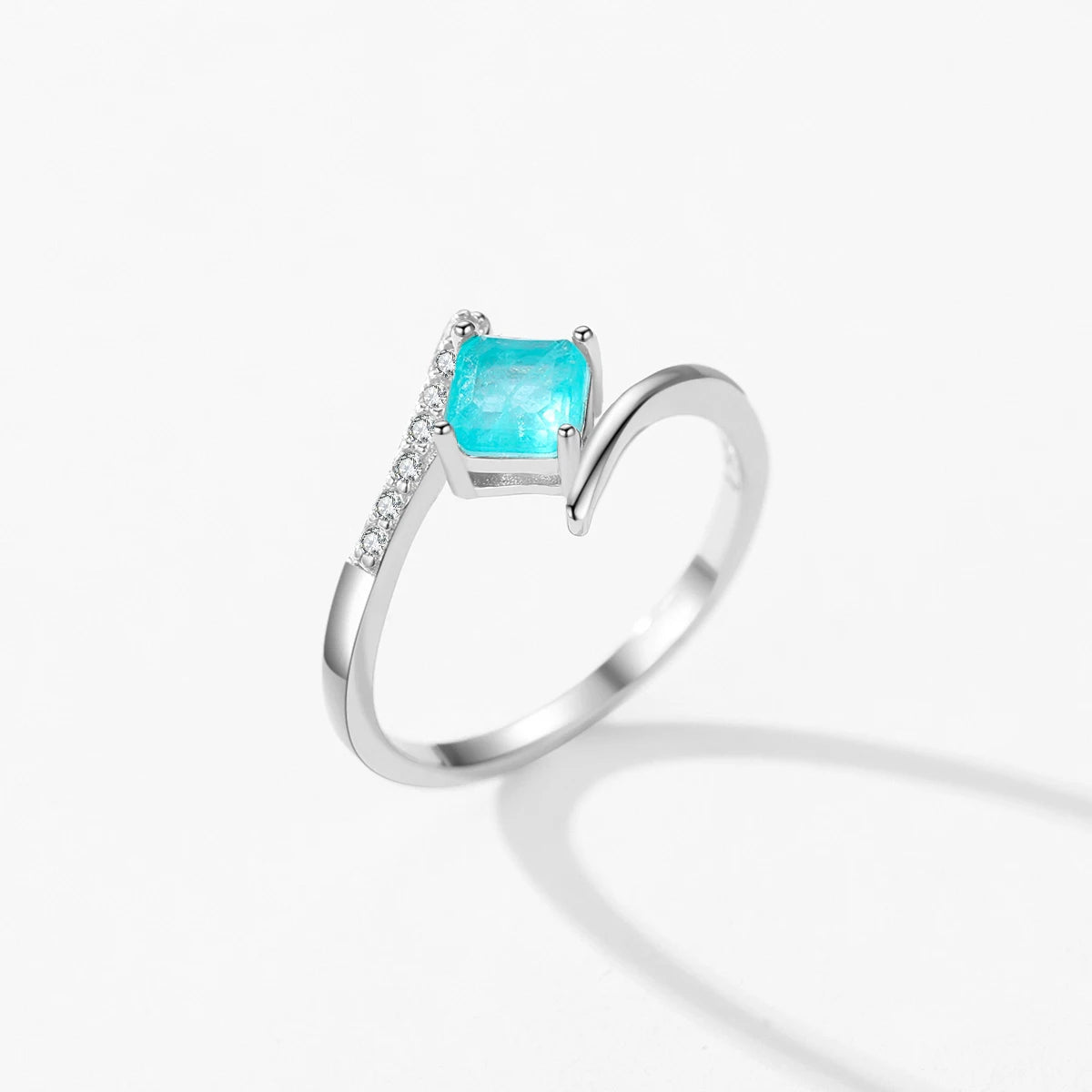 Women’s Turquoise Stone Ring in 925 Sterling Silver