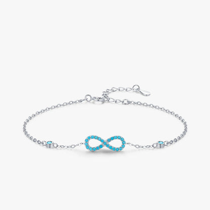 Women’s Infinite Love Bracelet in 925 Sterling Silver