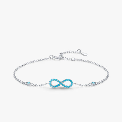 Women’s Infinite Love Bracelet in 925 Sterling Silver