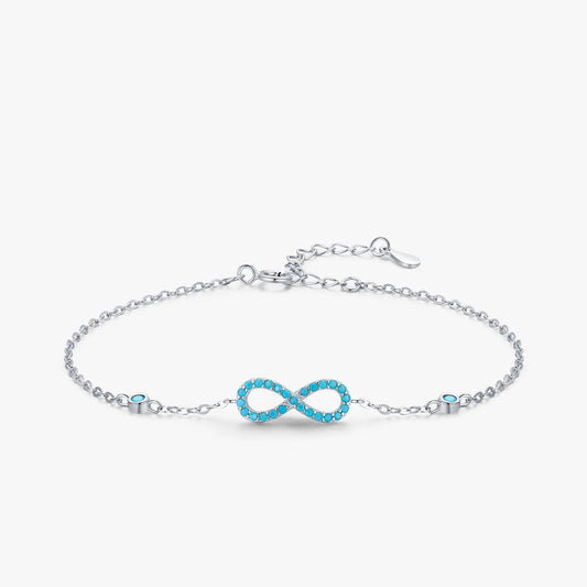 Women’s Infinite Love Bracelet in 925 Sterling Silver