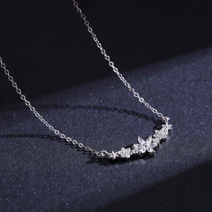 Women’s Star Necklace in 925 Sterling Silver
