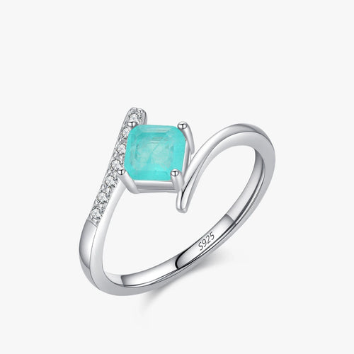 Women’s Turquoise Stone Ring in 925 Sterling Silver
