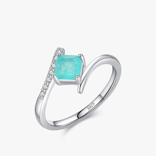 Women’s Turquoise Stone Ring in 925 Sterling Silver