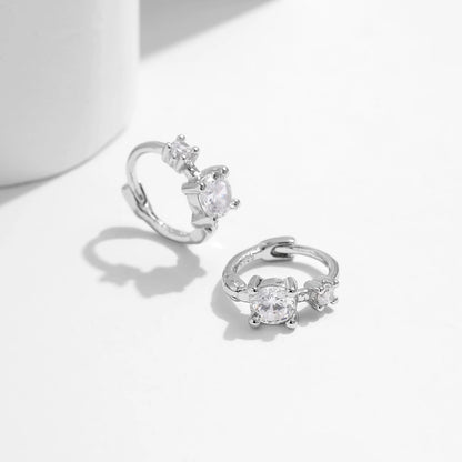 Women’s Hoop Earrings in 925 Sterling Silver