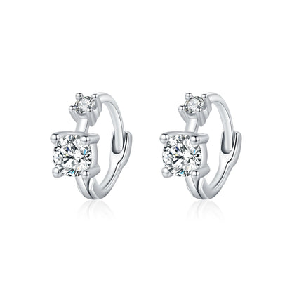 Women’s Hoop Earrings in 925 Sterling Silver