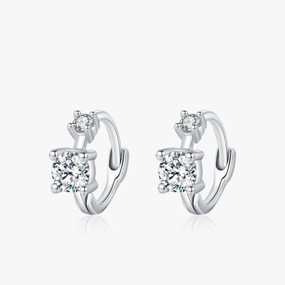 Women’s Hoop Earrings in 925 Sterling Silver
