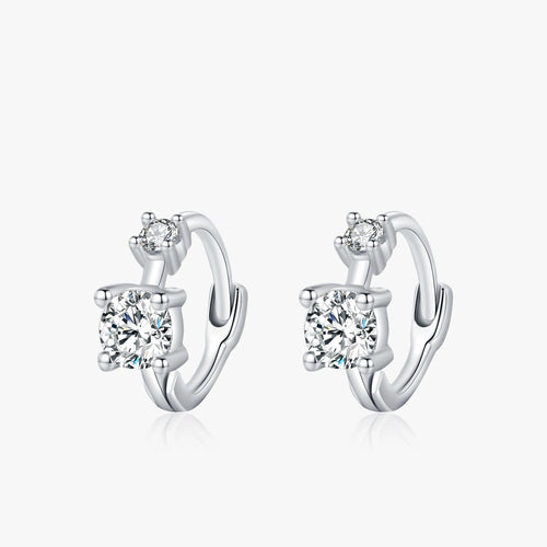 Women’s Hoop Earrings in 925 Sterling Silver