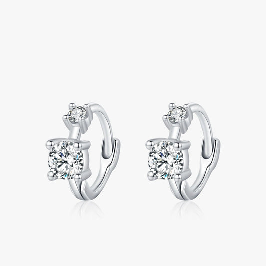 Women’s Hoop Earrings in 925 Sterling Silver
