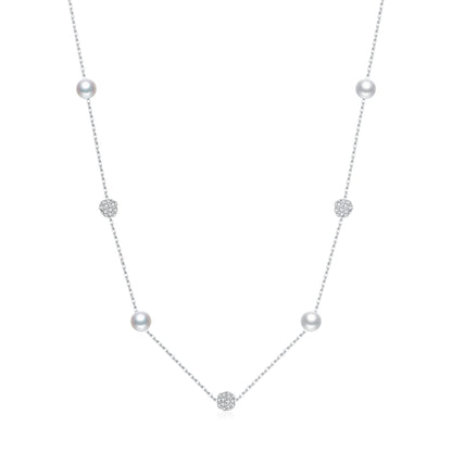 Women’s Geometric Necklace in 925 Sterling Silver